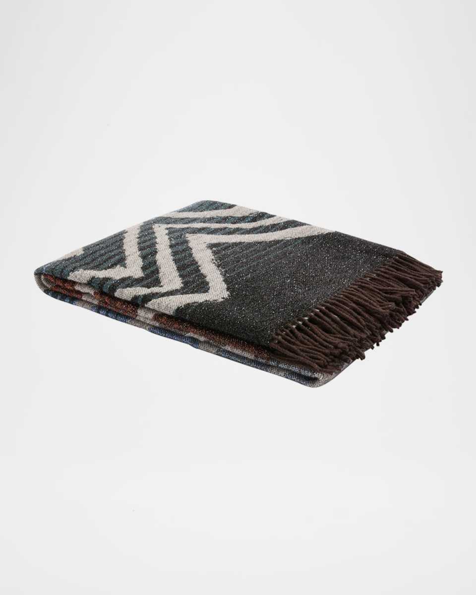 Moonlight Wool-Blend Throw, 51" x 71"